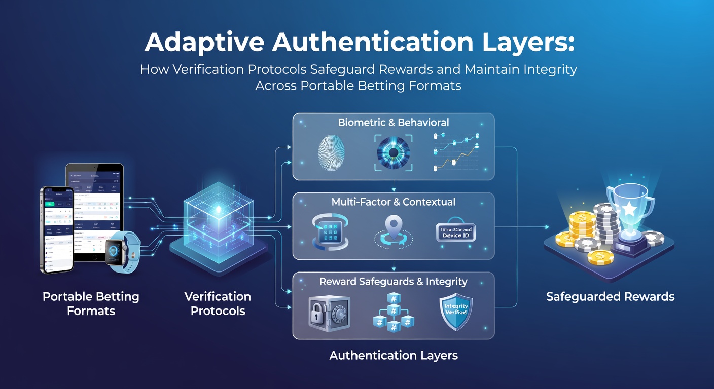Darstellung adaptiver Authentifizierungsschichten mit biometrischen Verifizierungsprotokollen in mobilen Wett-Apps