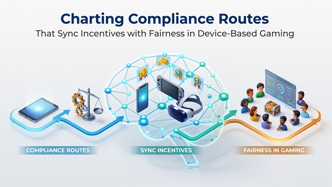 Visualisierung von Compliance-Routen und Anreizsystemen in mobilen Gaming-Plattformen