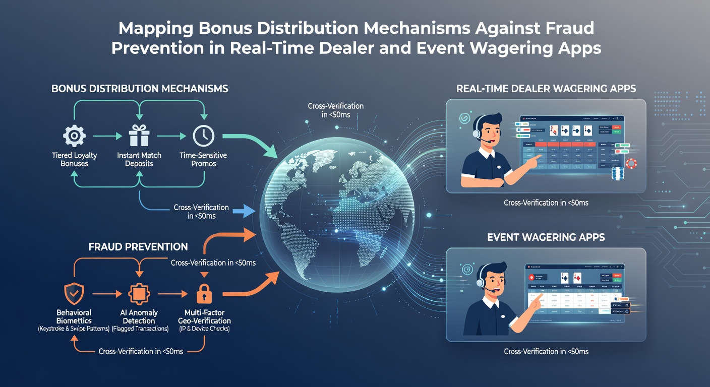 Darstellung von Bonusverteilungsmechanismen und Betrugsprävention in Echtzeit-Wett-Apps