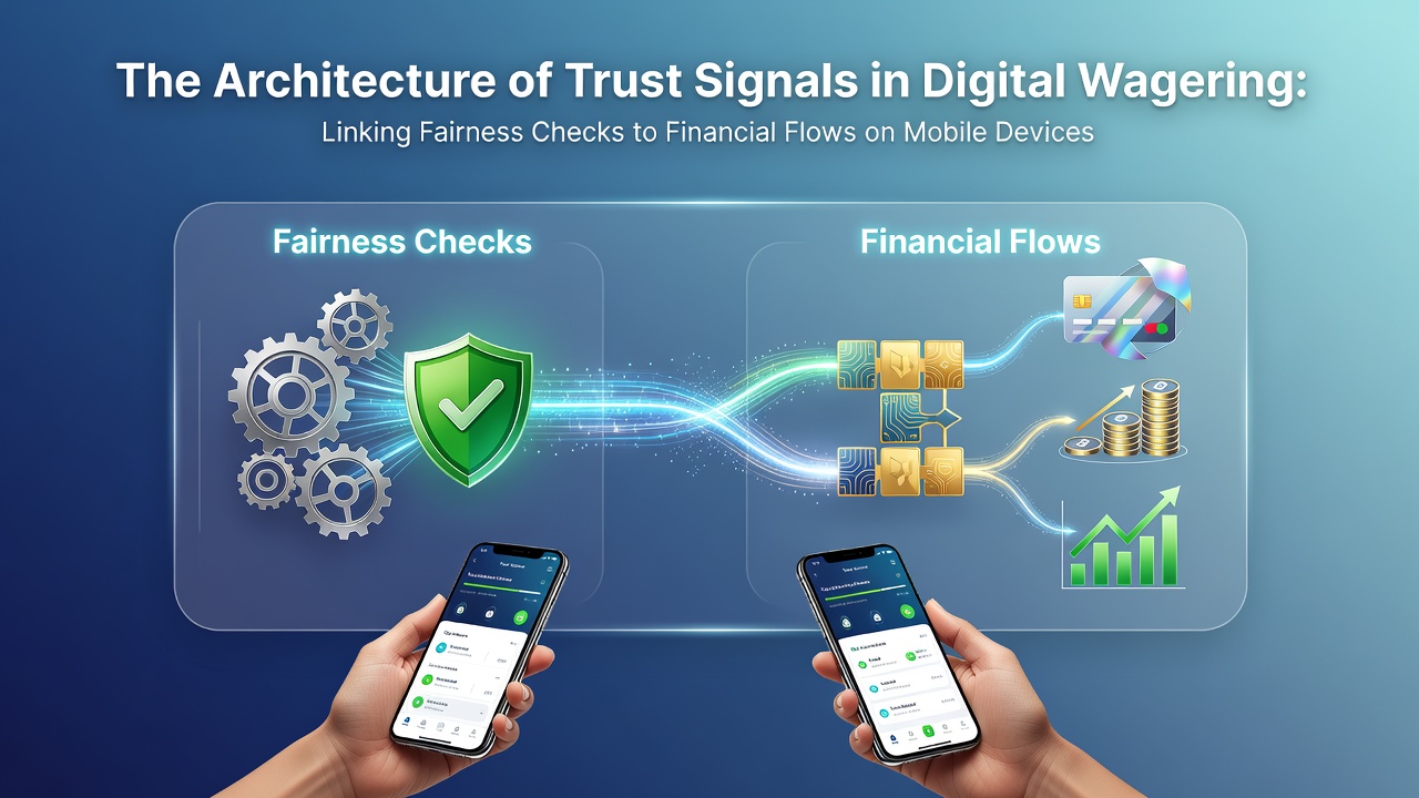 Darstellung von Vertrauenssignalen und Fairness-Checks in mobilen Wett-Apps mit verbundenen Finanzflüssen